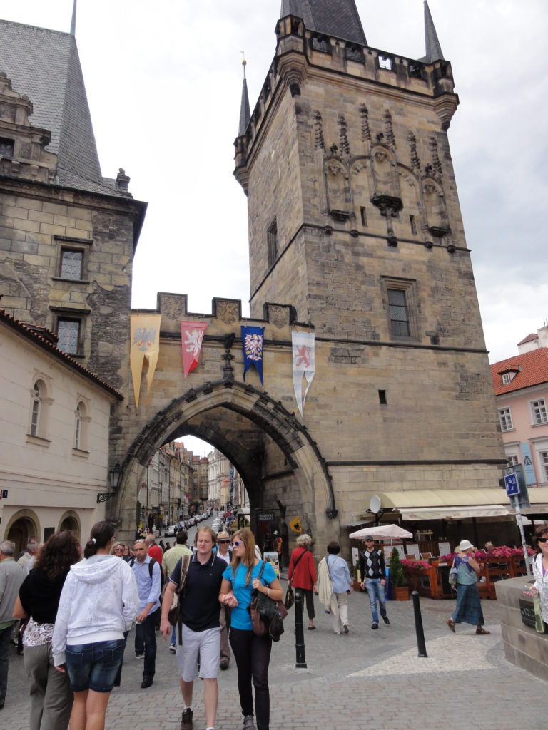 View of Lesser Town from the Charles Bridge