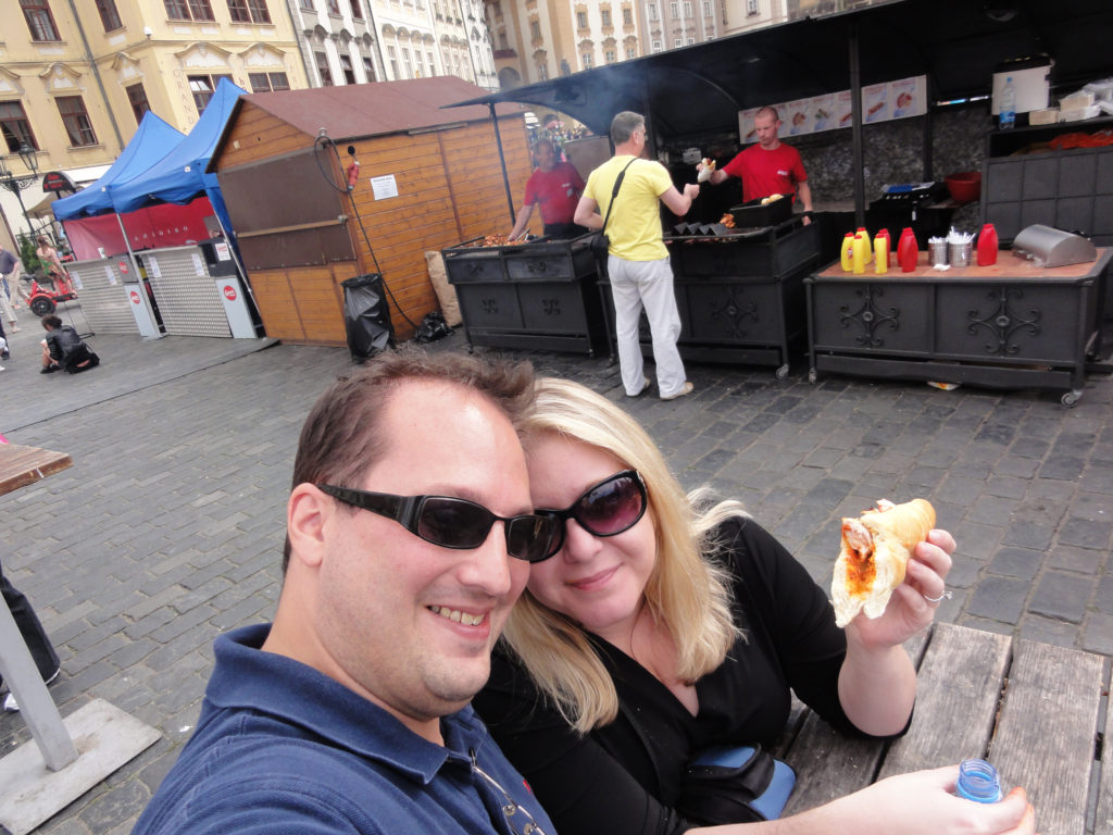 Enjoying Prague's Old Town Square