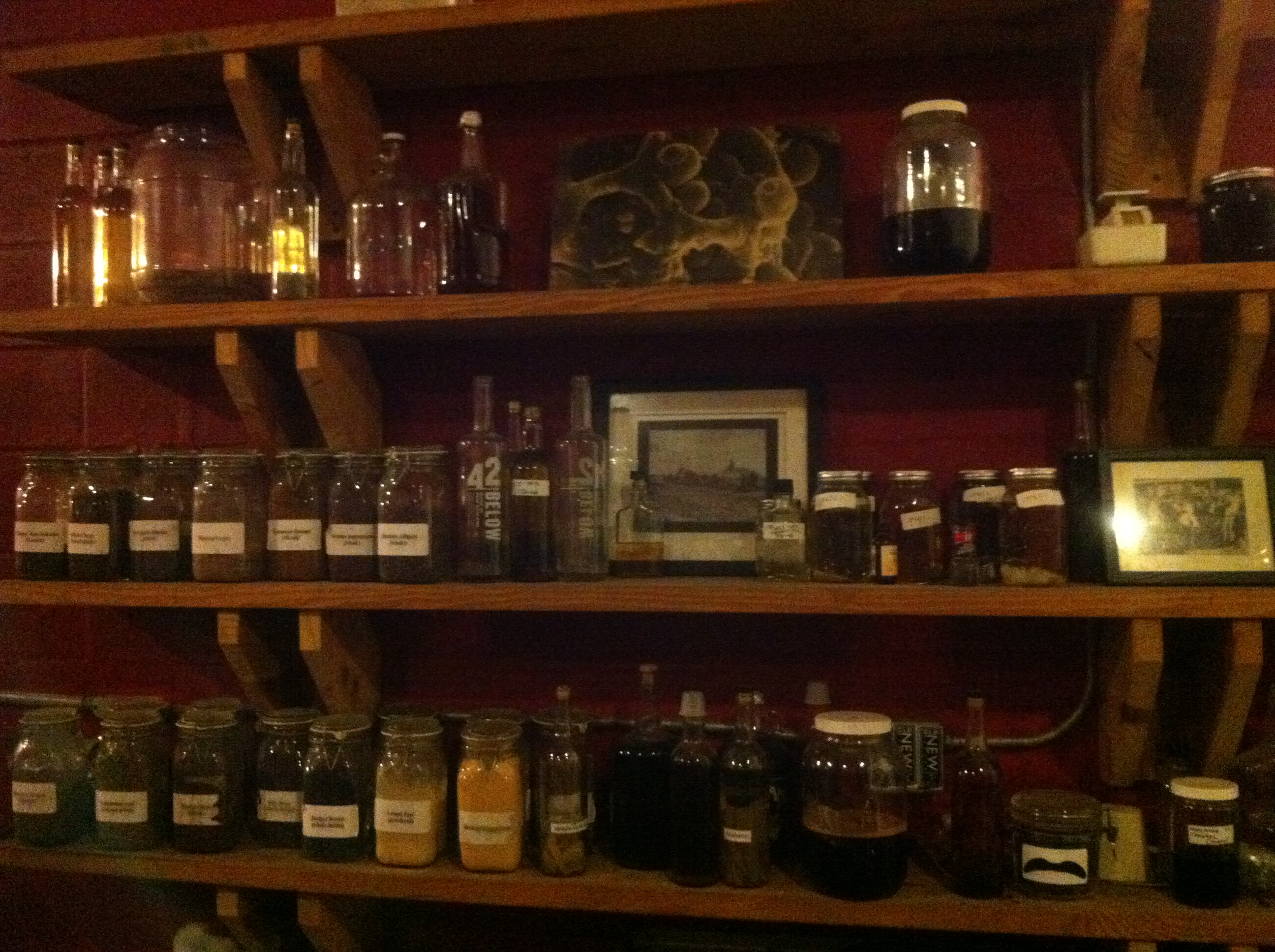 Ingredients Shelf