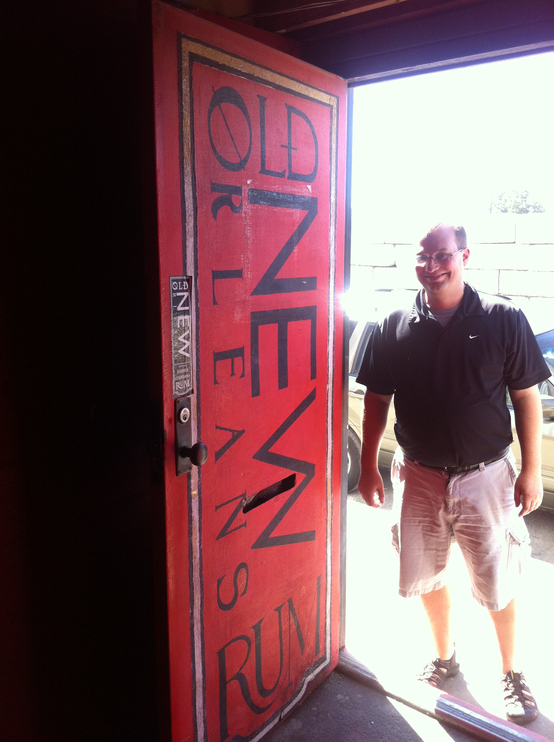 The Old New Orleans Rum Distillery Door