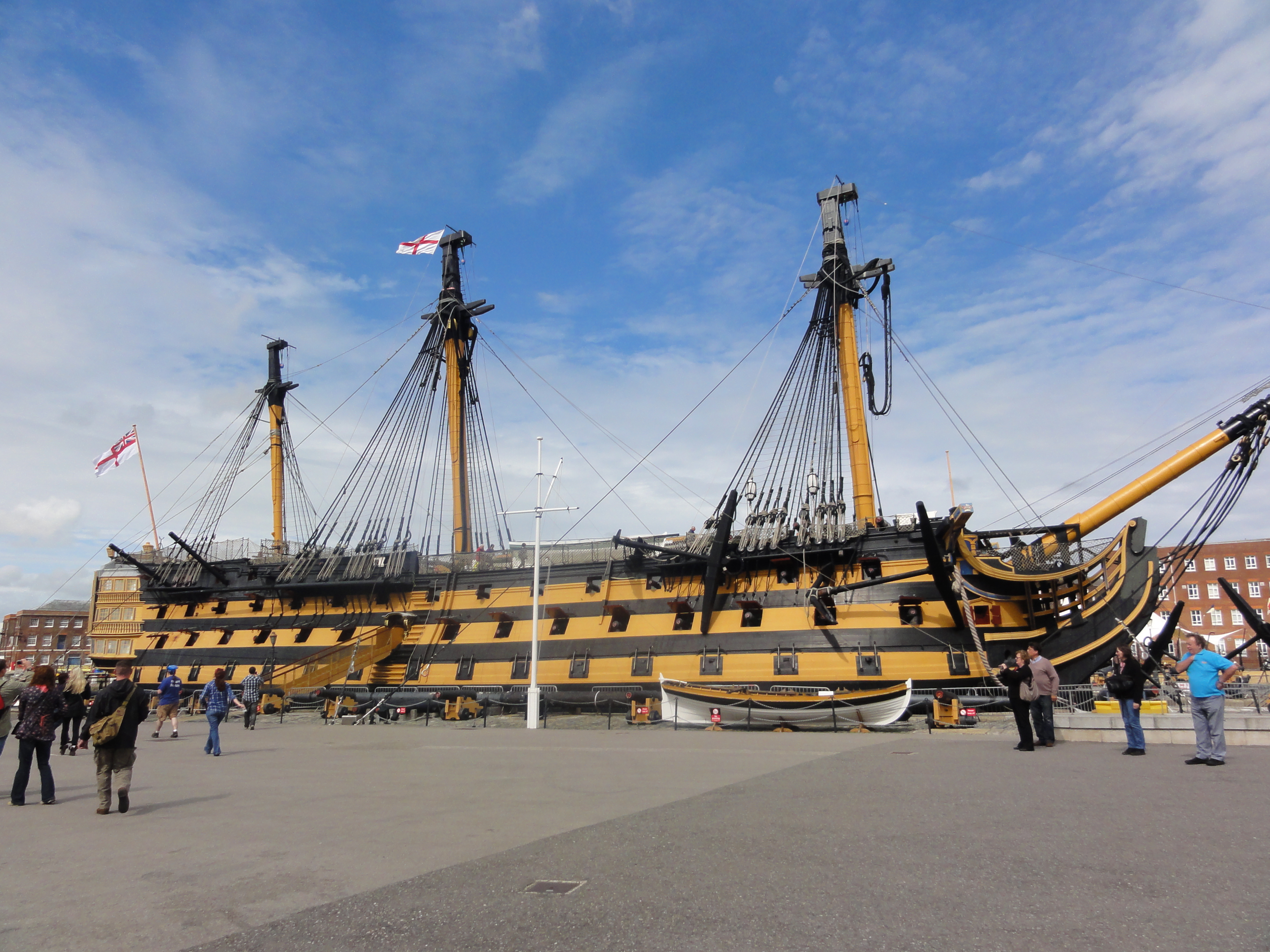 HMS Victory at Portsmouth Historic Dockyard