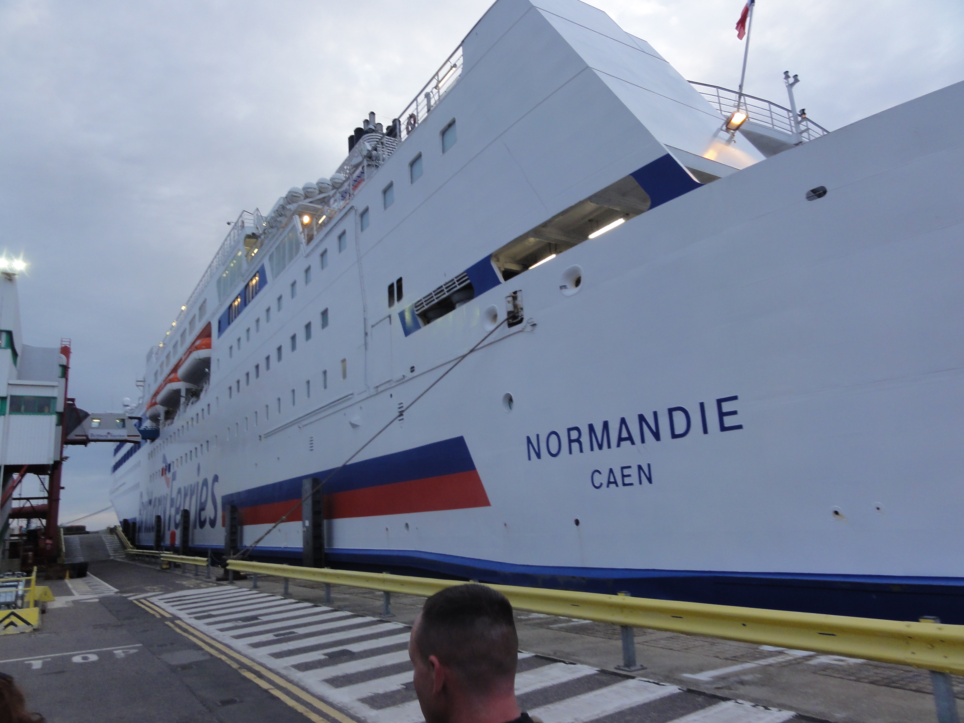 Ferry from Portsmouth, England to Normandy, France