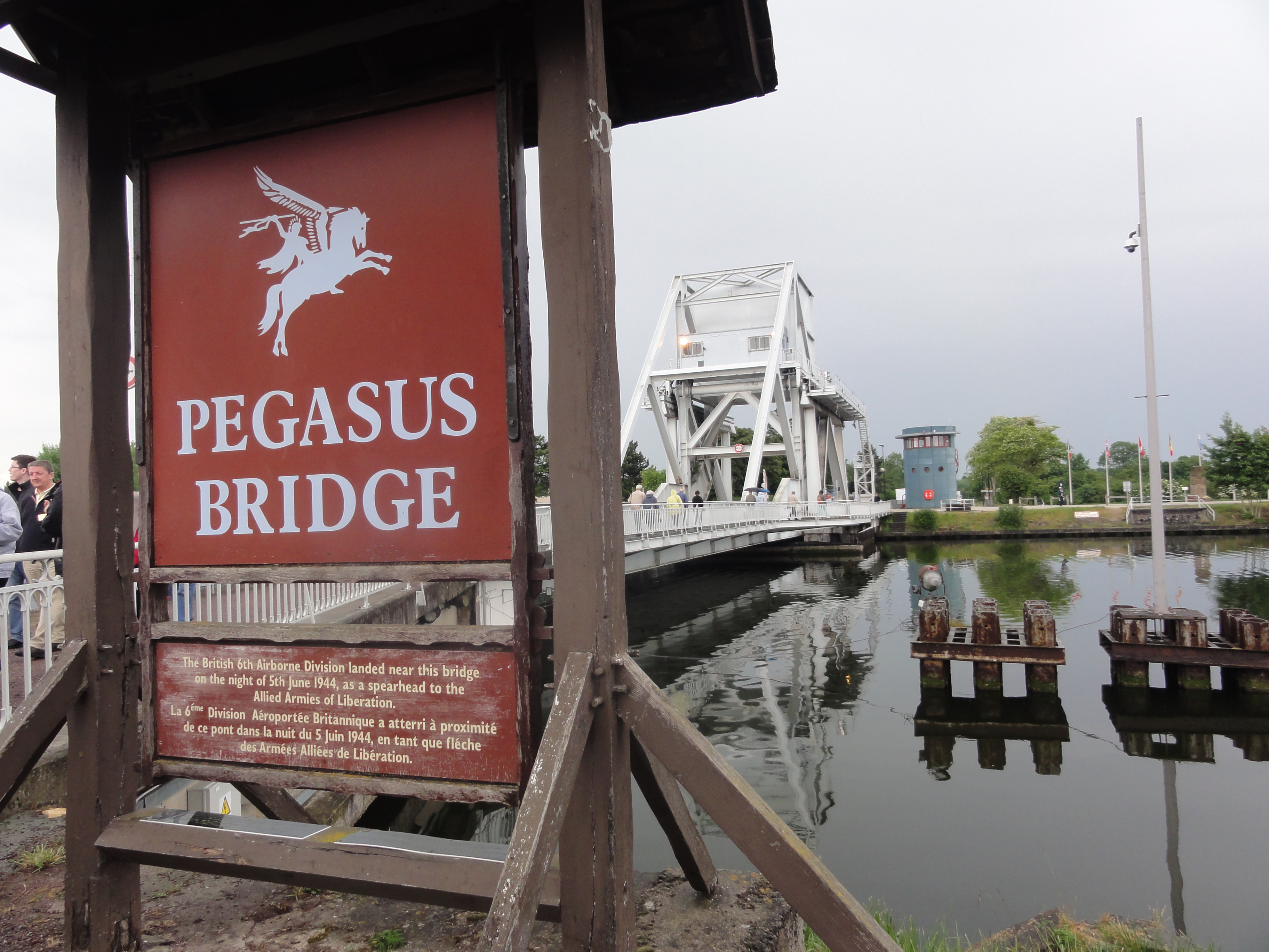 Pegasus Bridge over the Caen Canal