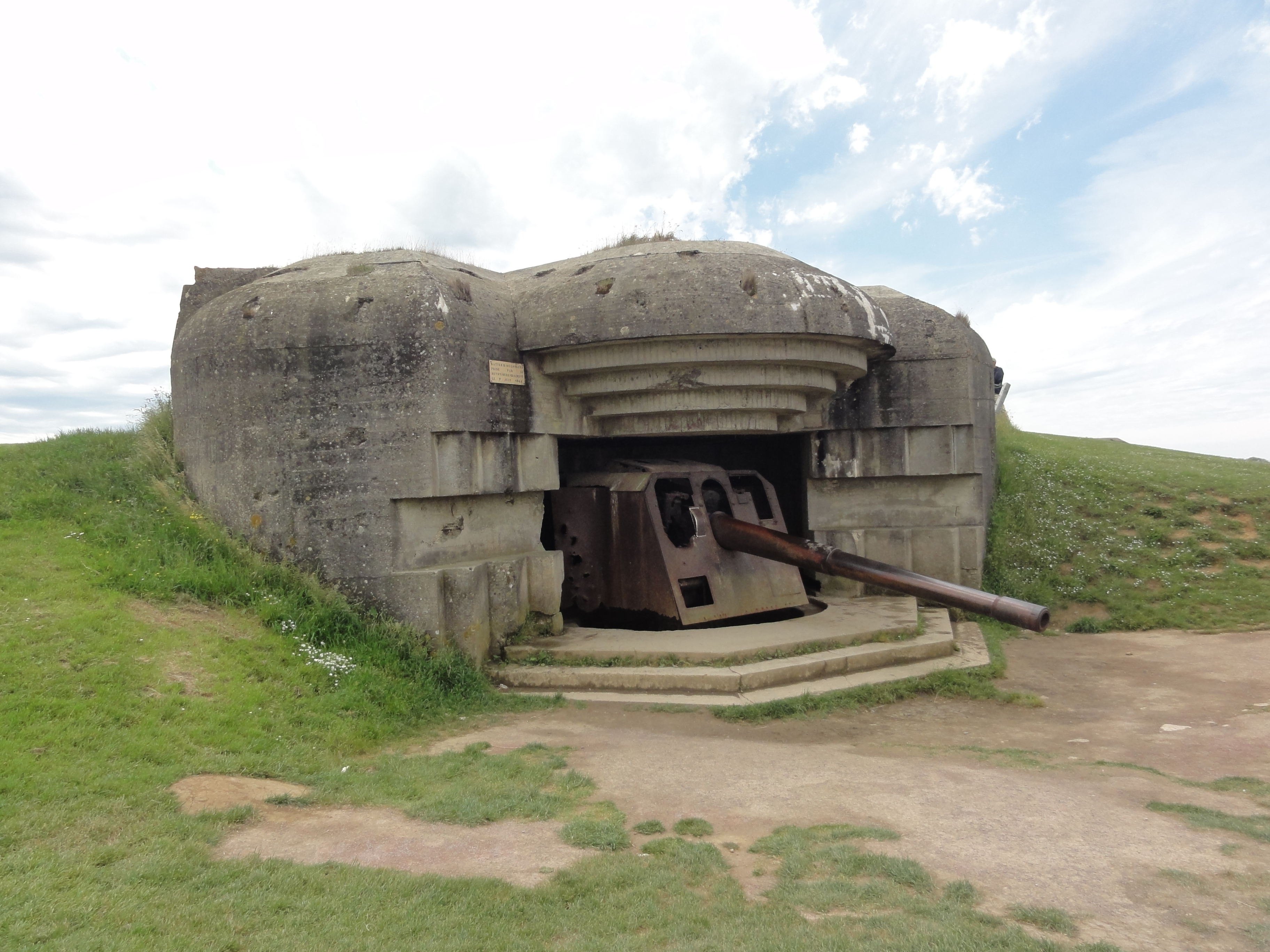 German guns in Normandy