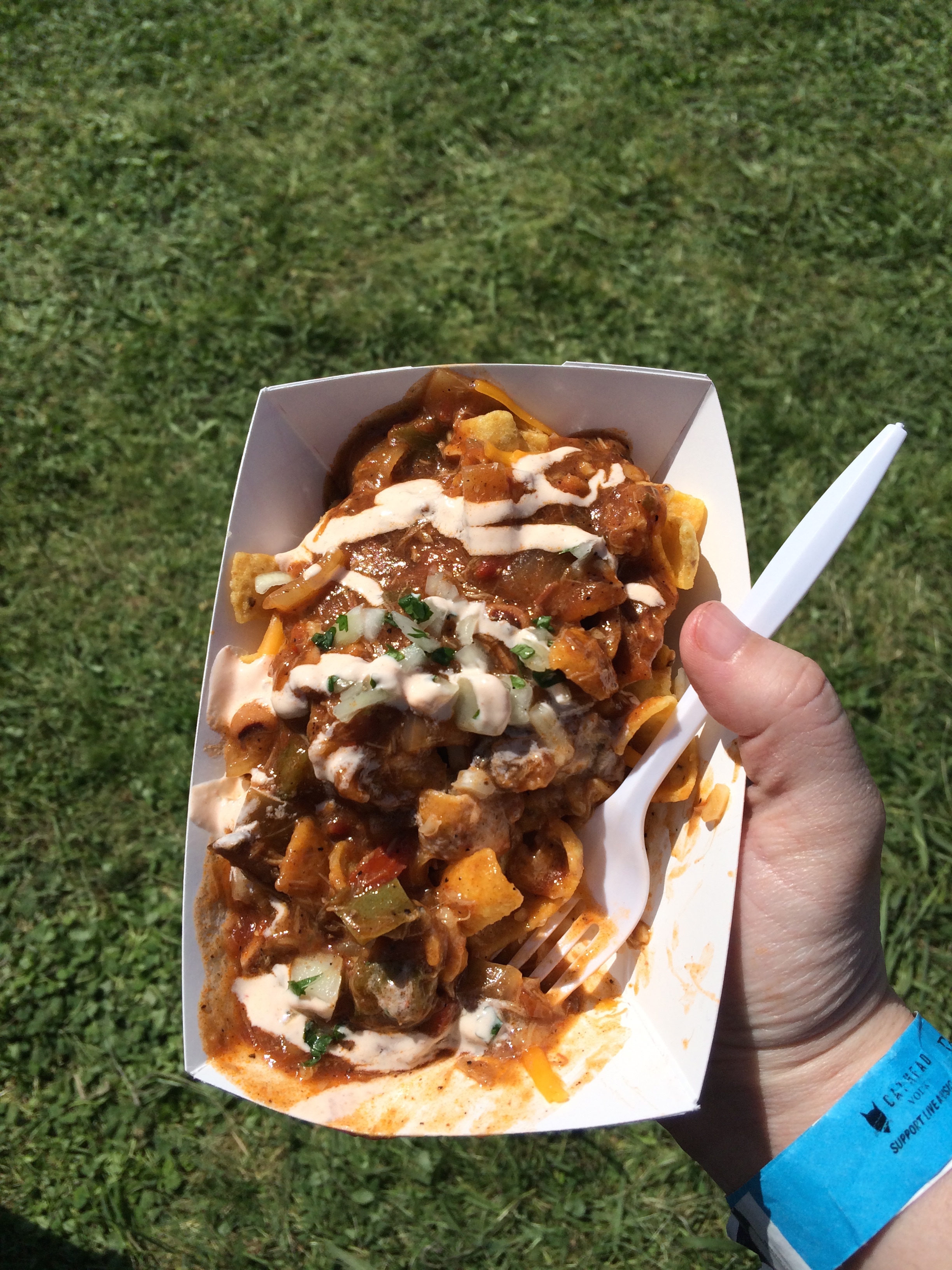 Pork Frito Pie from Blue Oak BBQ