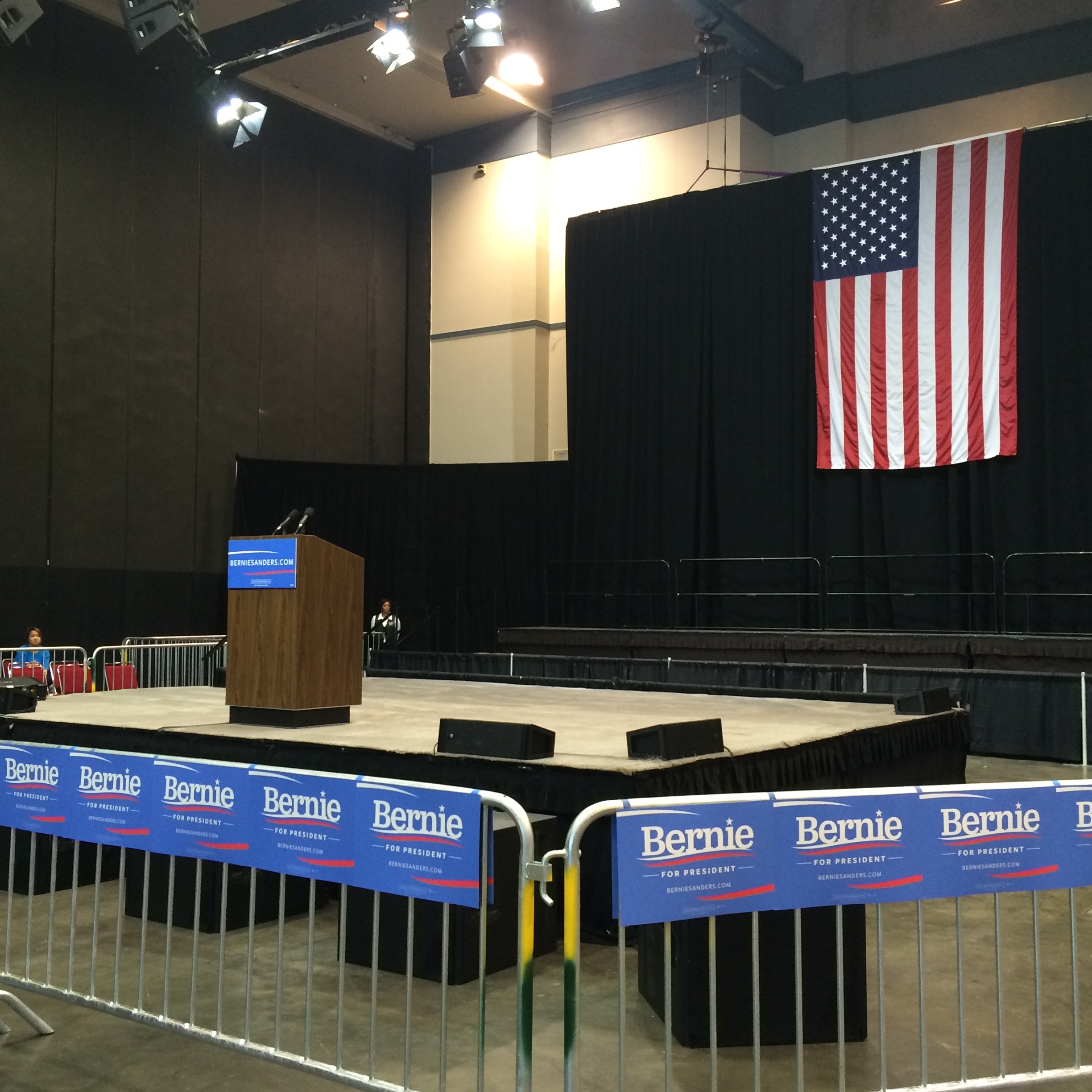 Bernie Sanders Rally in New Orleans, Pontchartrain Center, Presidential Candidate