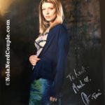 Amber Benson signed a Buffy photo as Tara.