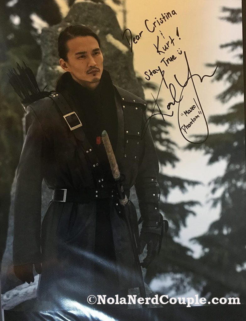 Karl Yune's autograph