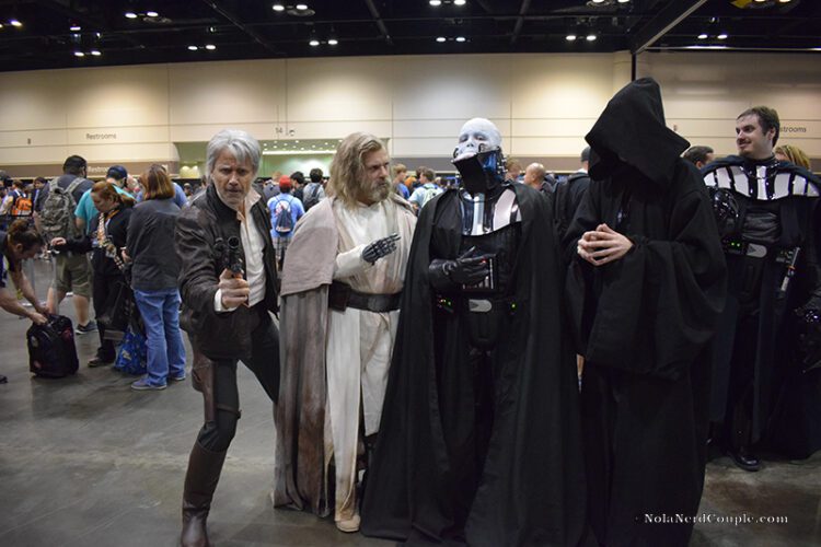 Cosplay at Star Wars Celebration 2017: Son and Dad