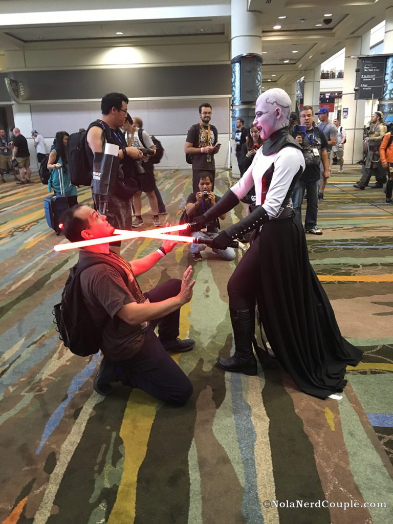 Cosplay at Star Wars Celebration 2017: Ventress Cosplay
