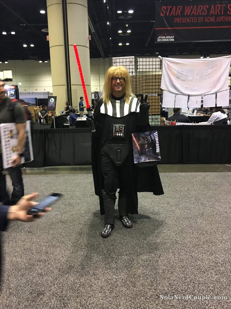 Cosplay at Star Wars Celebration 2017: Garth Vader