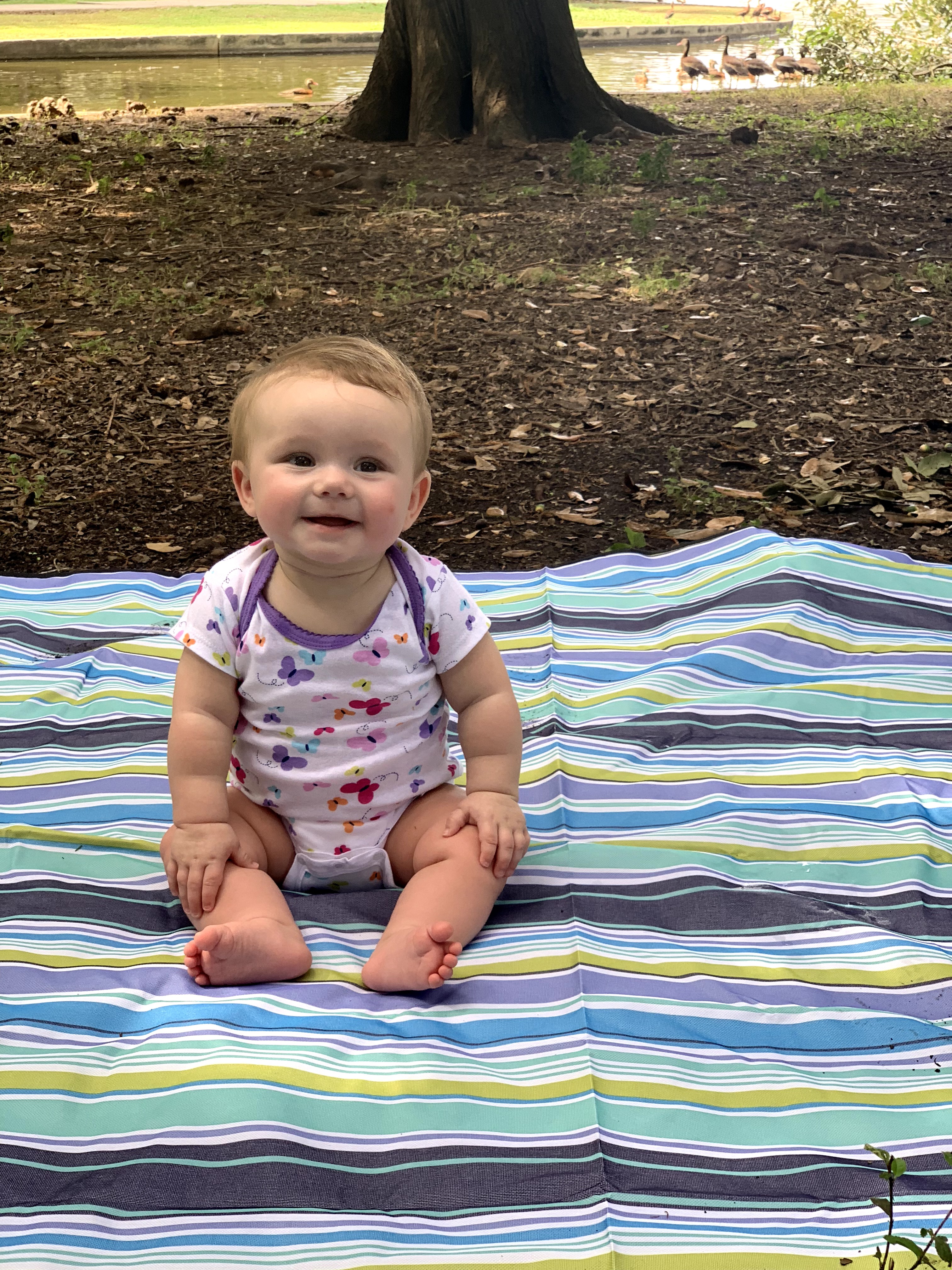 Baby at the park