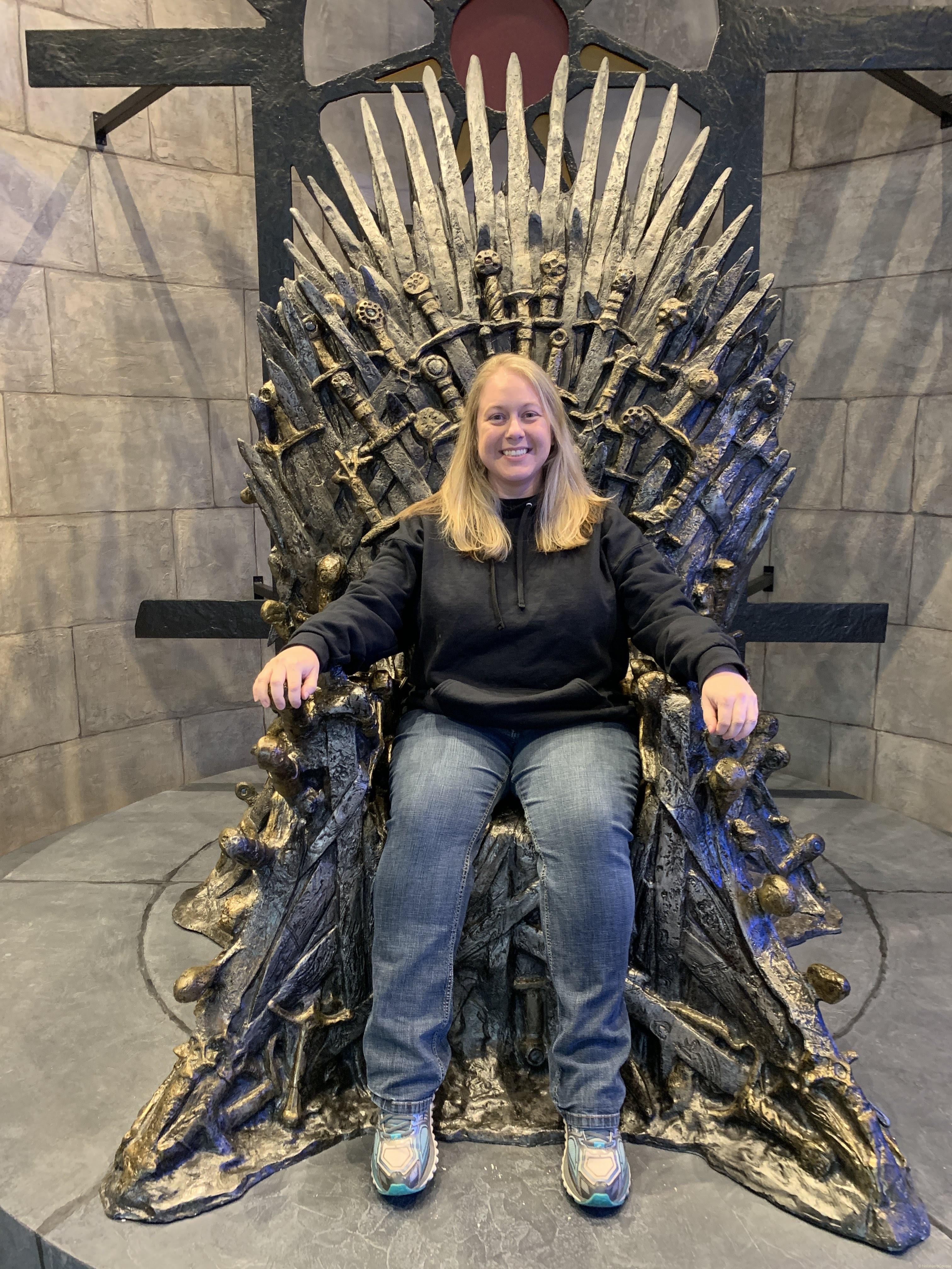 Exploring Chicago in a Day meant claiming the Iron Throne