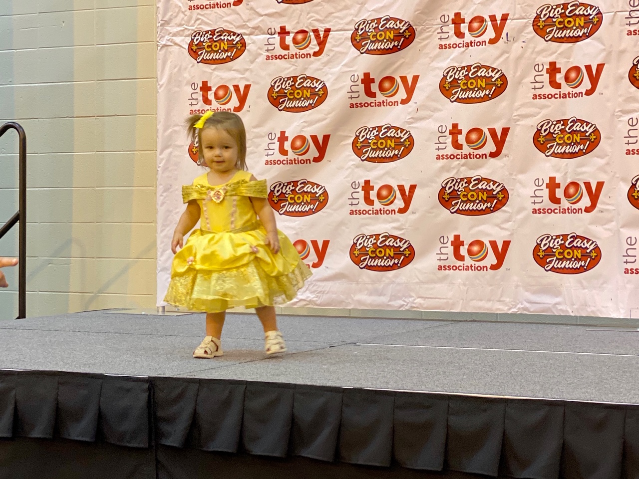 Review of Big Easy Con 2019: Our little one loved the costume parade!