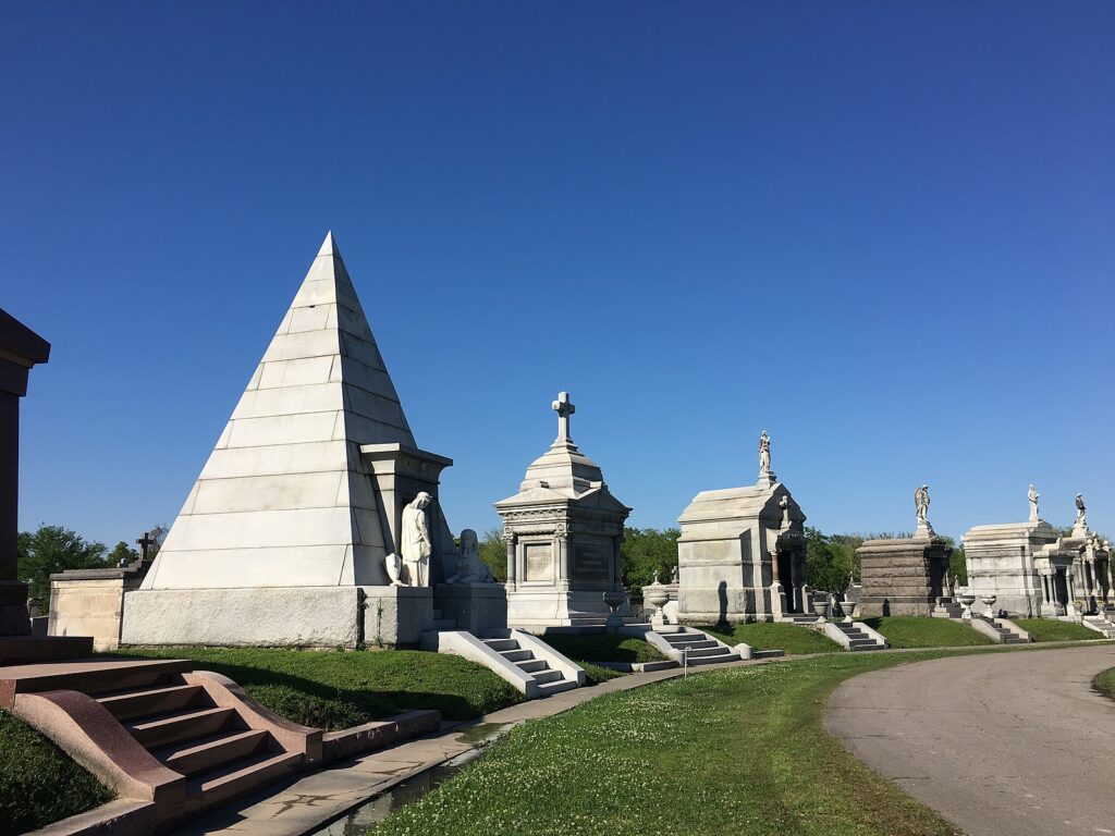 Picture from Metairie Cemetery