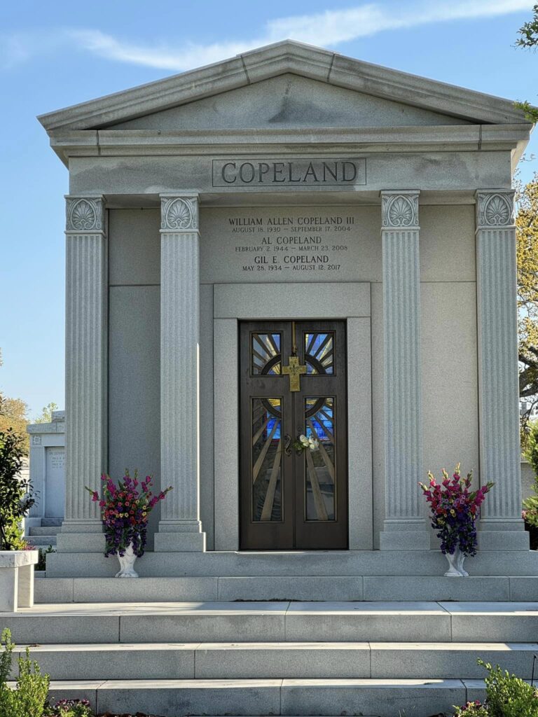 Al Copeland's final resting place