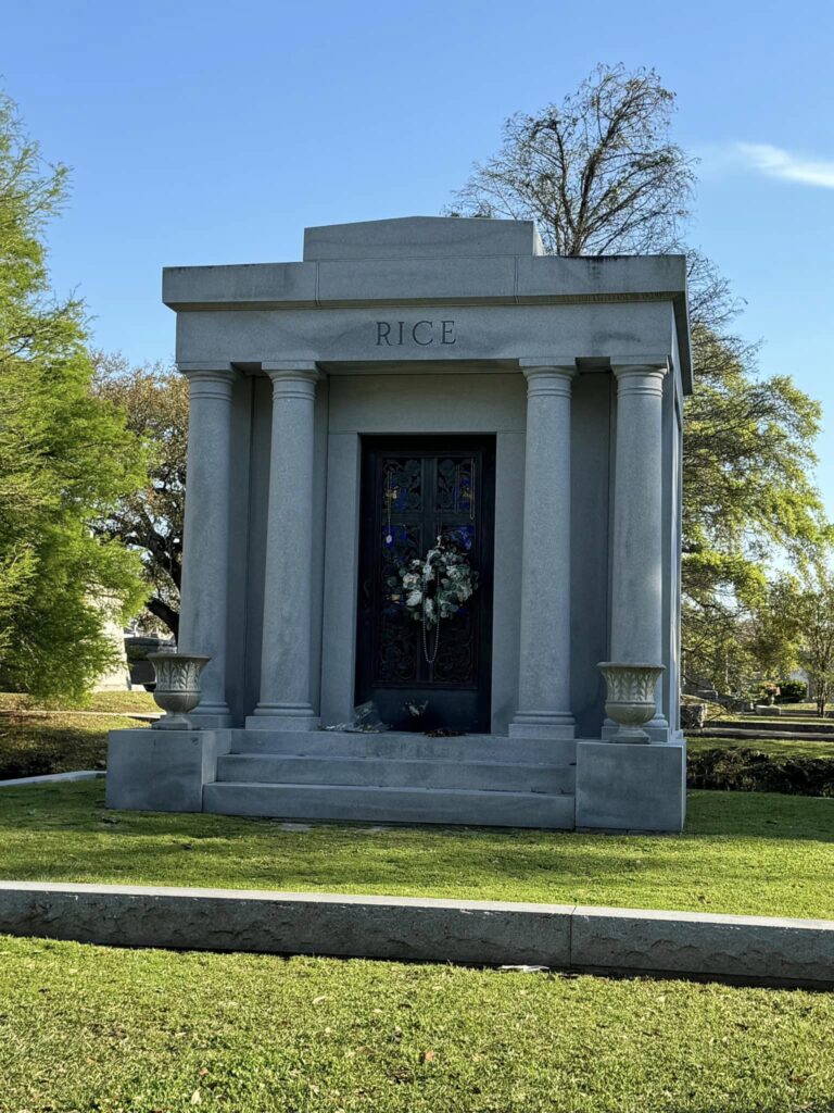 Anne Rice's final resting place