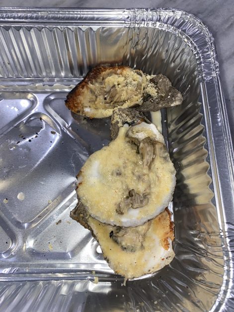 Charbroiled Louisiana Oysters