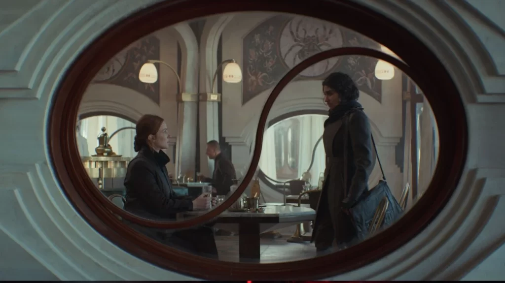 Andor Season 2 Episodes 4-6 Review: (L-R) Vel Sartha (Faye Marsay) and Cinta Kaz (Varada Sethu) in Lucasfilm's ANDOR Season 2