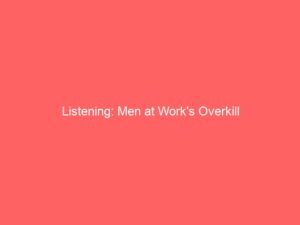 Listening: Men at Work’s Overkill