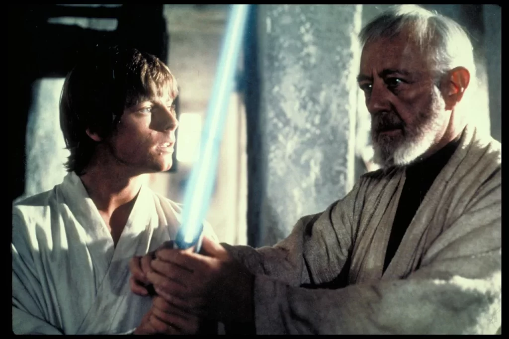 The spiritual journey of Luke starts with Obi Wan