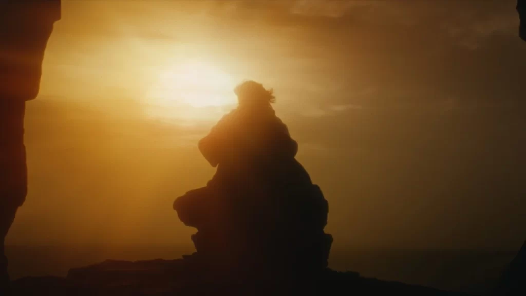 Luke Skywalker in The Last Jedi
