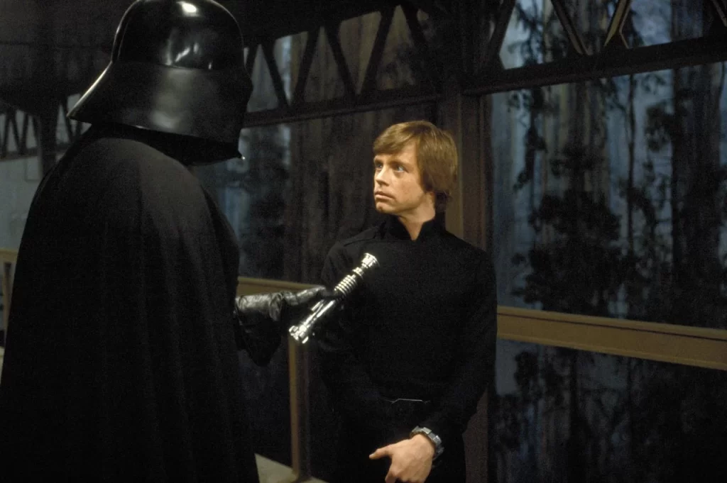 Luke's spiritual journey also reflects the journey of his father.