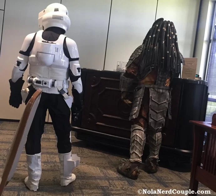 BayouCon: StormTrooper and Predator at a Bar