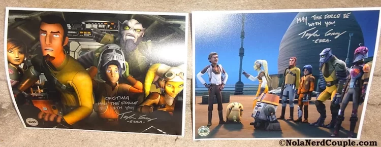 Taylor Gray Autographs